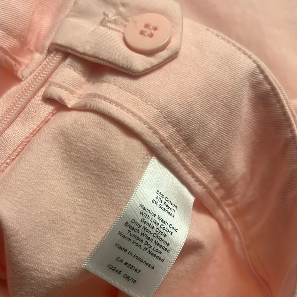 Talbots Pink Skinny Jeans Soft Denim 335